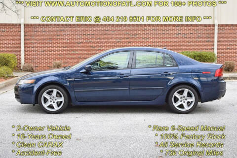 2004 Acura TL for sale at Automotion Of Atlanta in Conyers GA