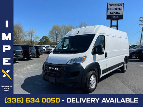 2023 RAM ProMaster for sale at Impex Chevrolet GMC in Reidsville NC