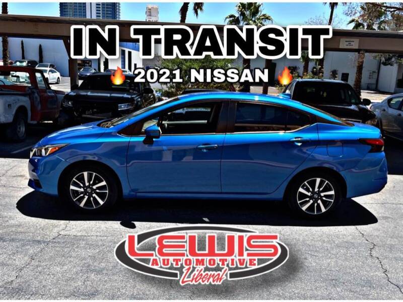 2021 Nissan Versa for sale at Lewis Chevrolet Buick of Liberal in Liberal KS