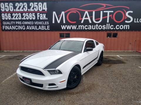 2014 Ford Mustang for sale at MC Autos LLC in Pharr TX