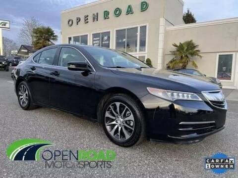 2015 Acura TLX for sale at OPEN ROAD MOTORSPORTS in Lynnwood WA