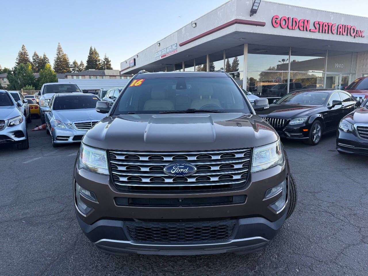 Brown 2016 Ford Explorer Limited Limited 4dr SUV 2