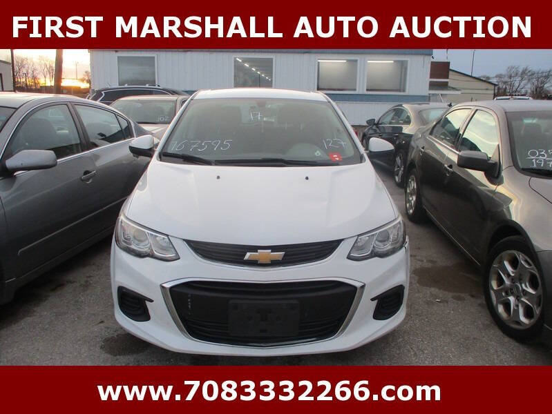 2017 Chevrolet Sonic for sale at First Marshall Auto Auction in Harvey IL