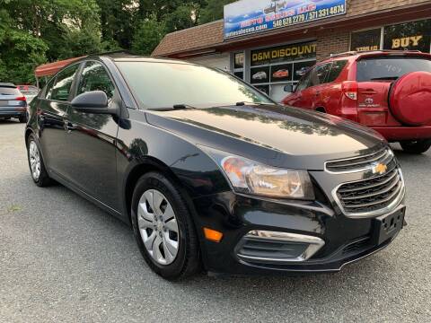 2016 Chevrolet Cruze Limited for sale at D & M Discount Auto Sales in Stafford VA