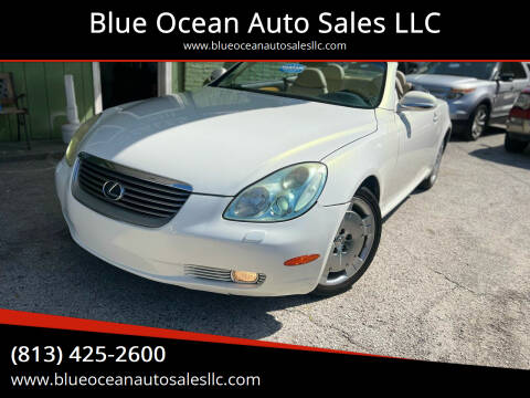 2002 Lexus SC 430 for sale at Blue Ocean Auto Sales LLC in Tampa FL