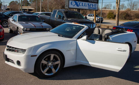 2011 Chevrolet Camaro for sale at EXCLUSIVE MOTORS in Virginia Beach VA