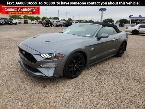 2022 Ford Mustang for sale at POLLARD PRE-OWNED in Lubbock TX