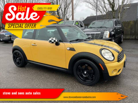 2009 MINI Cooper for sale at steve and sons auto sales - Steve & Sons Auto Sales 2 in Portland OR