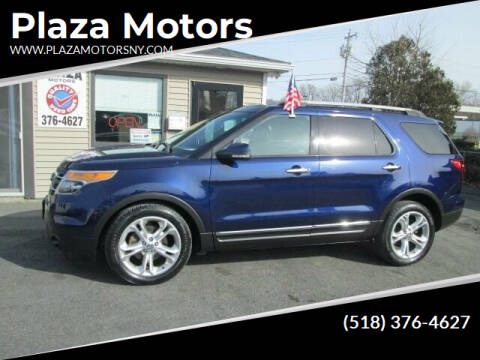 2011 Ford Explorer for sale at Plaza Motors in Rensselaer NY