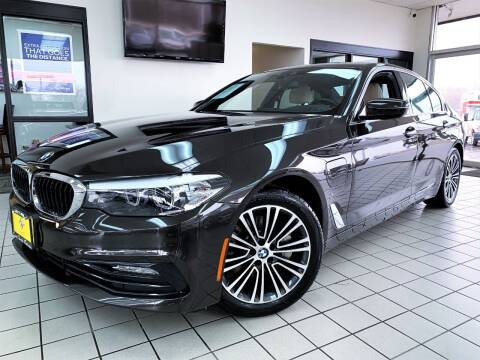 2018 BMW 5 Series for sale at SAINT CHARLES MOTORCARS in Saint Charles IL