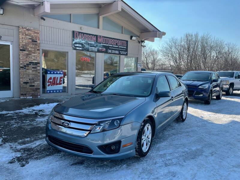 2012 Ford Fusion for sale at Davison Motorsports in Holly MI
