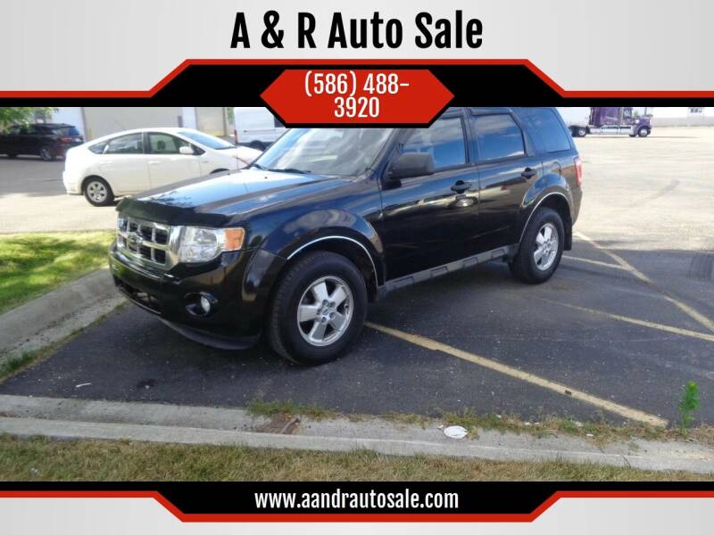 2011 Ford Escape for sale at A & R Auto Sale in Sterling Heights MI