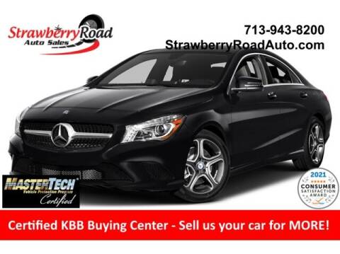 2016 Mercedes-Benz CLA for sale at Strawberry Road Auto Sales in Pasadena TX
