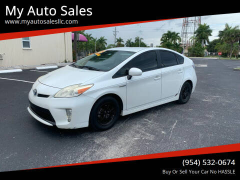 2012 Toyota Prius for sale at My Auto Sales in Margate FL