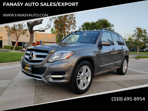 2014 Mercedes-Benz GLK for sale at FANASY AUTO SALES/EXPORT in Yorba Linda CA