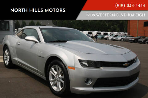 2015 Chevrolet Camaro for sale at NORTH HILLS MOTORS in Raleigh NC