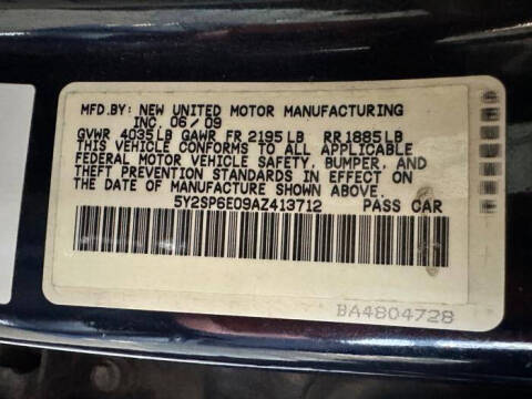 2010 Pontiac Vibe 2.4L