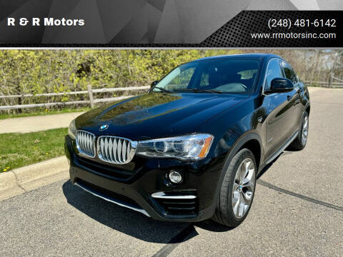 2017 BMW X4 for sale at R & R Motors in Waterford MI