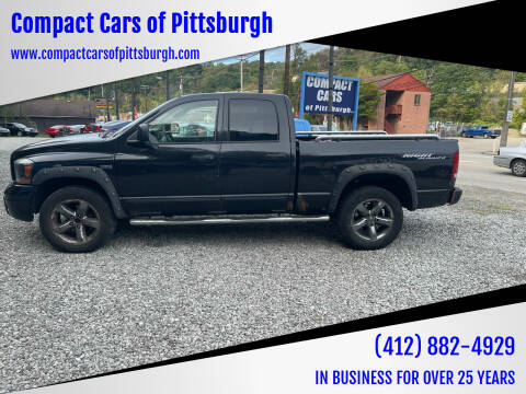 2006 Dodge Ram Pickup 1500 for sale at Compact Cars of Pittsburgh in Pittsburgh PA
