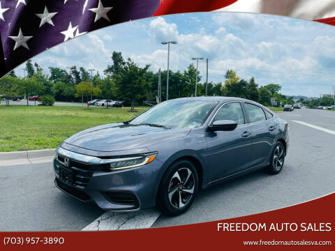 2021 Honda Insight for sale at Freedom Auto Sales in Chantilly VA