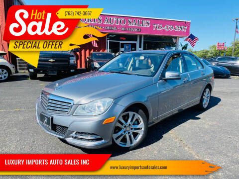 2012 Mercedes-Benz C-Class for sale at LUXURY IMPORTS AUTO SALES INC in North Branch MN