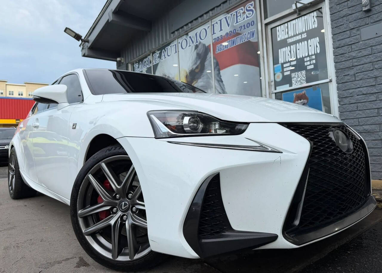 White 2017 Lexus IS 200t Base 4dr Sedan 1