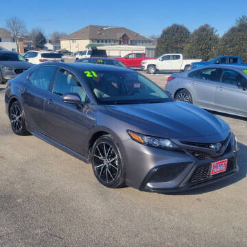 2021 Toyota Camry Hybrid for sale at Cooley Auto Sales in North Liberty IA