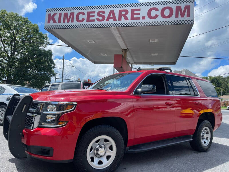 2018 Chevrolet Tahoe for sale at KIM CESARE AUTO SALES in Pen Argyl PA