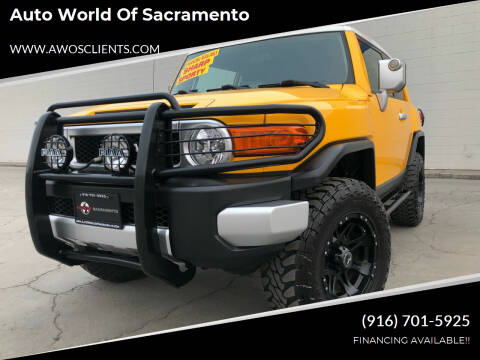 2007 Toyota FJ Cruiser for sale at Auto World of Sacramento in Sacramento CA