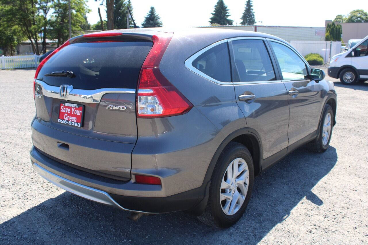 2015 Honda CR-V for sale at Jennifer's Auto Sales & Service in Spokane Valley, WA