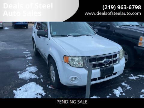 2008 Ford Escape for sale at Deals of Steel Auto Sales in Lake Station IN