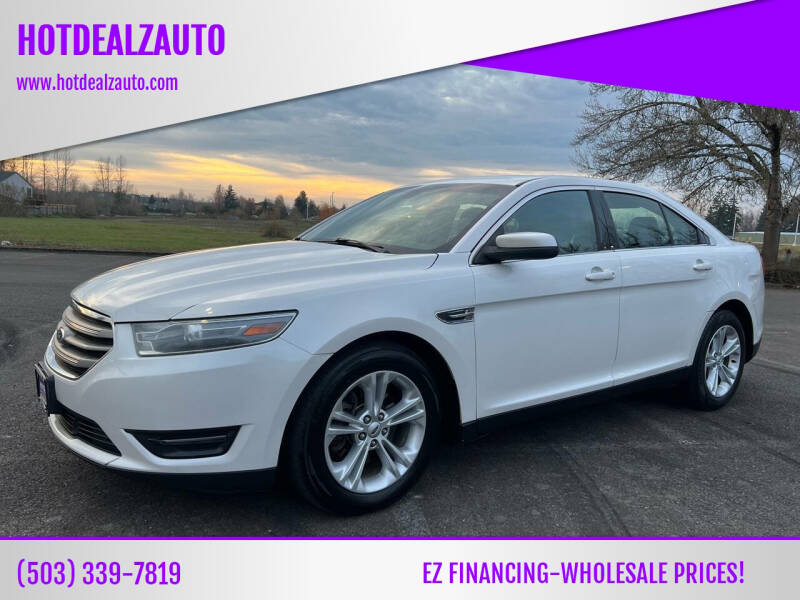 2013 Ford Taurus for sale at HOTDEALZAUTO in Salem OR