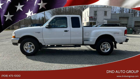2000 Ford Ranger for sale at DND AUTO GROUP in Belvidere NJ