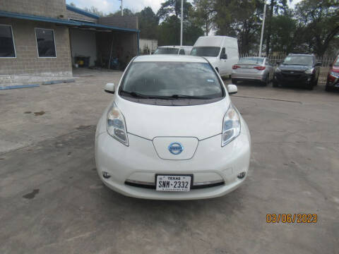 2012 Nissan LEAF for sale at Lone Star Auto Center in Spring TX