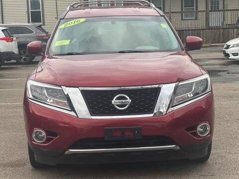 2016 Nissan Pathfinder for sale at Tonny's Auto Sales Inc. in Brockton MA