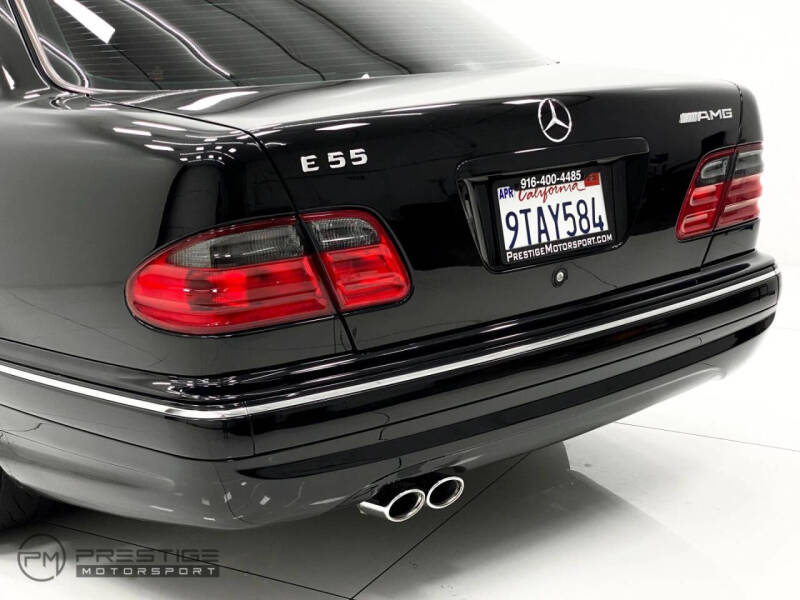 2001 Mercedes-Benz E-Class E 55 AMG