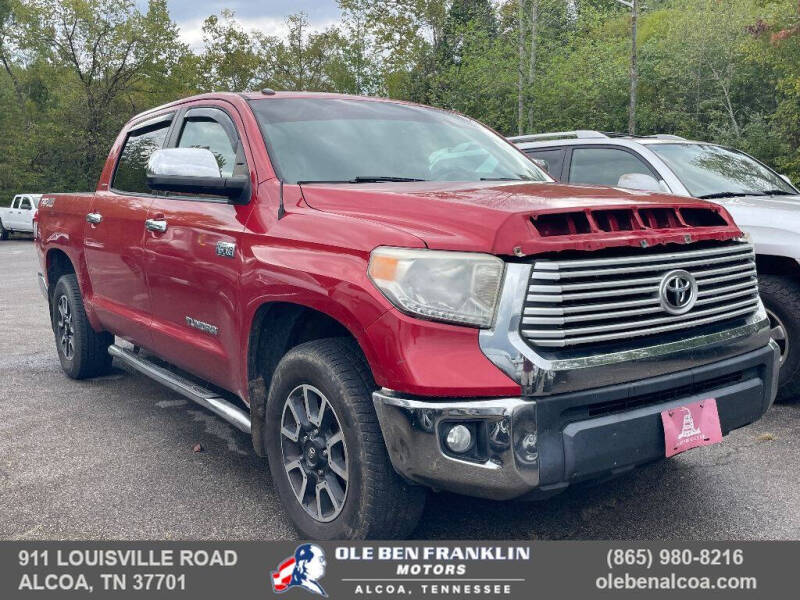 2016 Toyota Tundra for sale at Ole Ben Franklin Motors KNOXVILLE - Alcoa in Alcoa TN