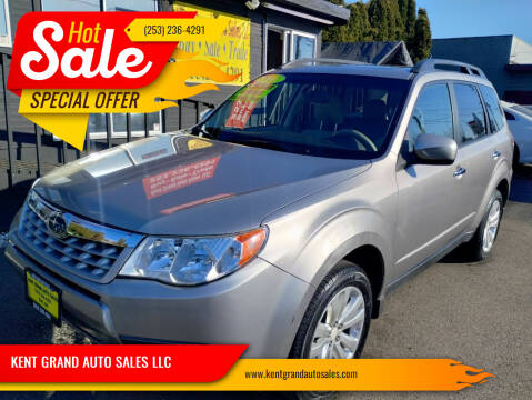 2011 Subaru Forester for sale at KENT GRAND AUTO SALES LLC in Kent WA
