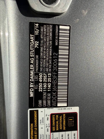 2015 Mercedes-Benz E-Class E 400 4MATIC