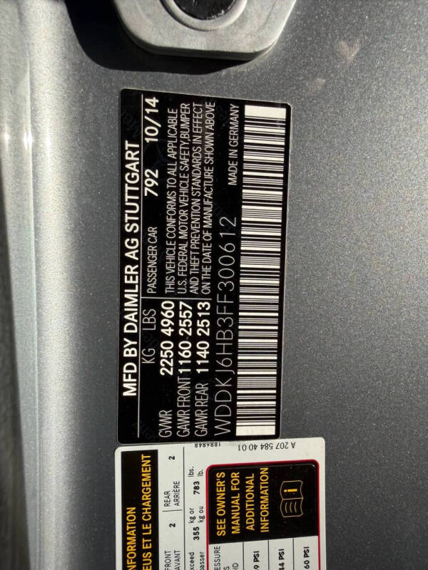 2015 Mercedes-Benz E-Class E 400 4MATIC