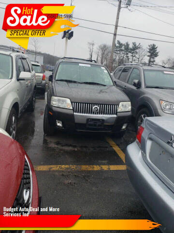 2006 Mercury Mariner for sale at Budget Auto Deal and More Services Inc in Worcester MA