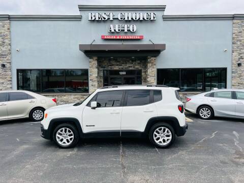 2018 Jeep Renegade for sale at Best Choice Auto in Evansville IN