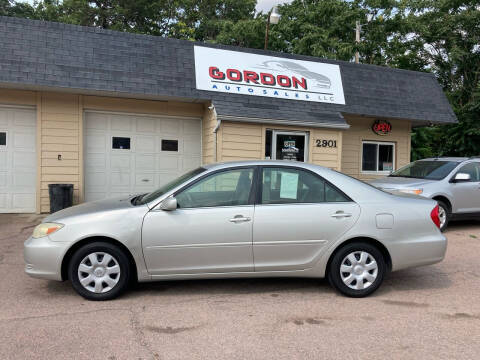 2002 Toyota Camry for sale at Gordon Auto Sales LLC in Sioux City IA