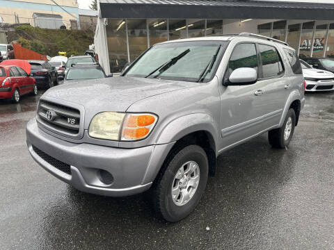 2003 Toyota Sequoia for sale at APX Auto Brokers in Edmonds WA