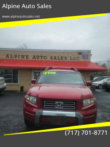 2006 Honda Ridgeline for sale at Alpine Auto Sales in Carlisle PA