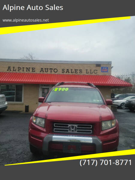 2006 Honda Ridgeline for sale at Alpine Auto Sales in Carlisle PA