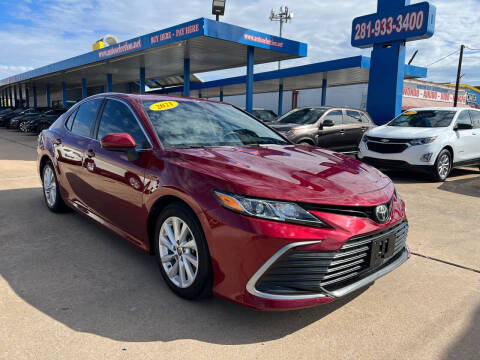 2021 Toyota Camry for sale at Auto Selection of Houston in Houston TX
