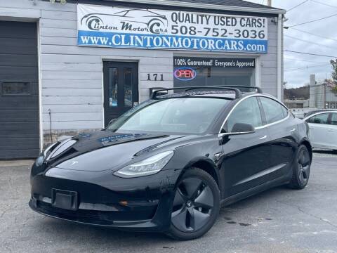 2018 Tesla Model 3 for sale at Clinton MotorCars in Shrewsbury MA
