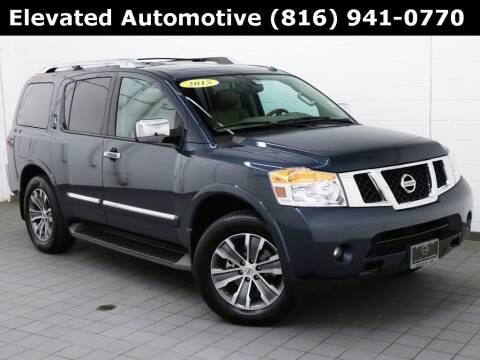 2015 Nissan Armada for sale at Elevated Automotive in Merriam KS