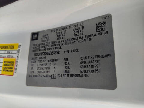 2017 GMC Sierra 3500HD